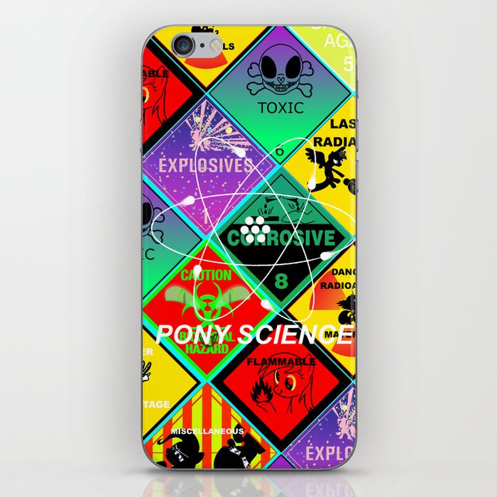 pony science iPhone Skin