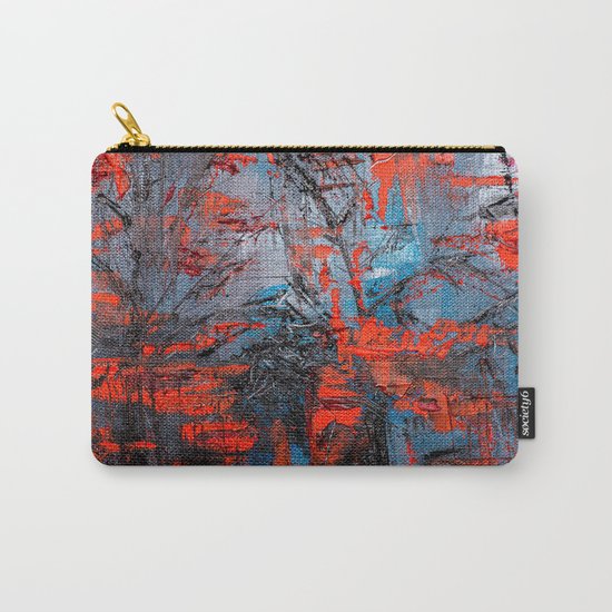 Red Forest Carry-All Pouch