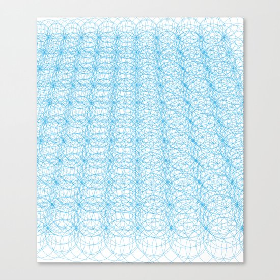 Circle Tromp L'Oeil Canvas Print