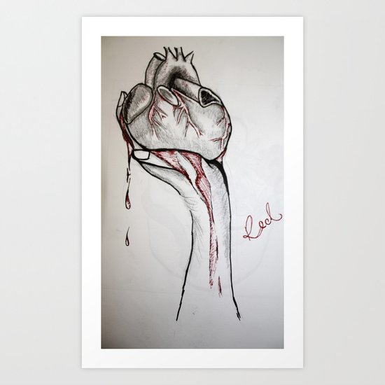Heart Art Print