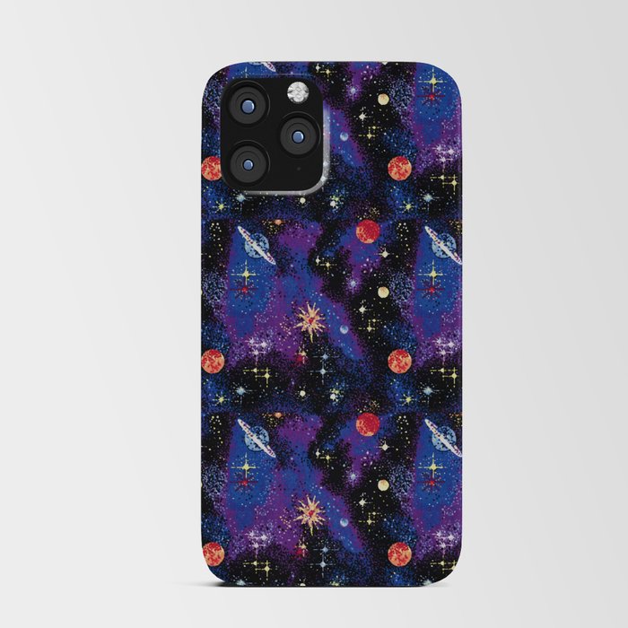 Out of This World Carpet Pattern iPhone Card Case