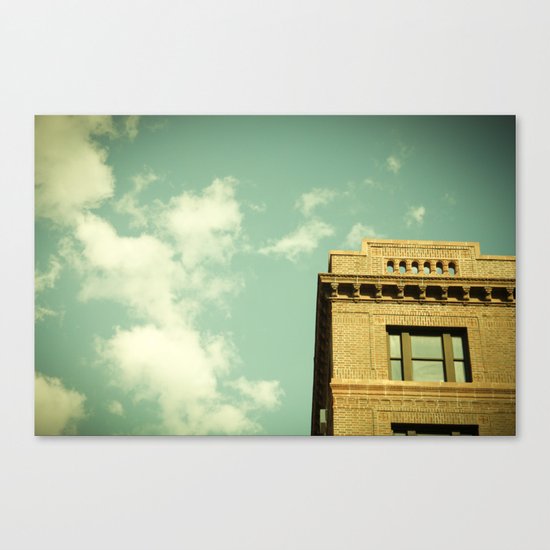 Green Skies Canvas Print