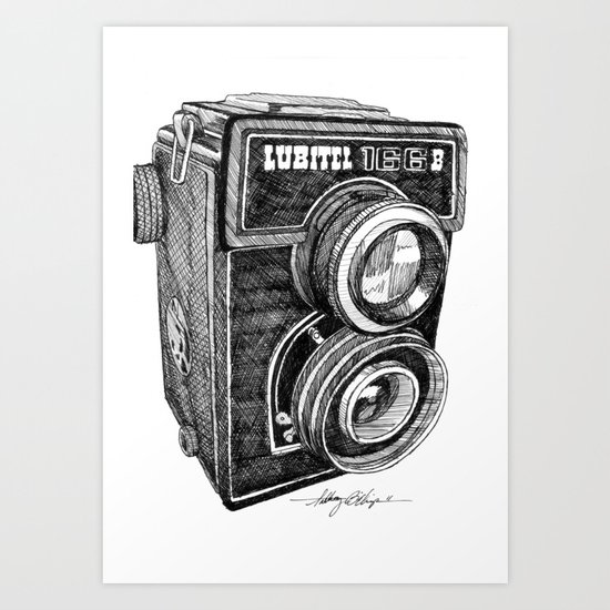 Lubitel Art Print