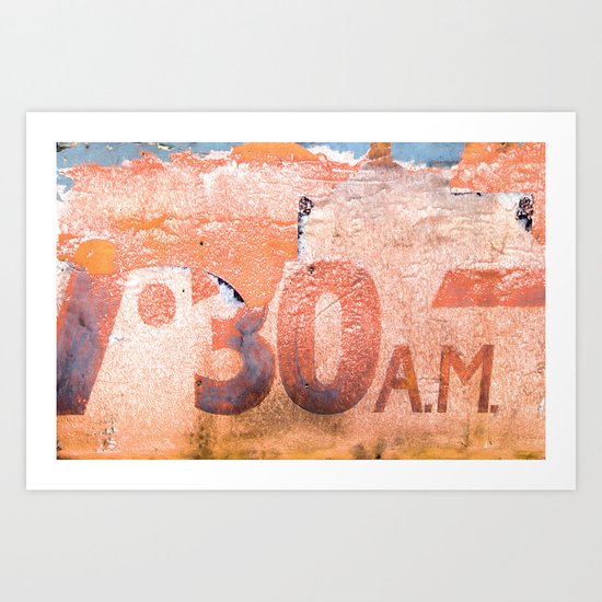 Collide 3 Art Print