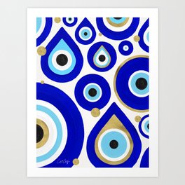 Evil Eye Art Prints For Any Decor Style Society6