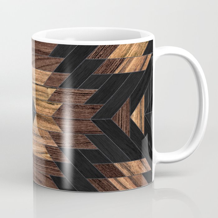 Urban Tribal Pattern No.7 - Aztec - Wood Coffee Mug