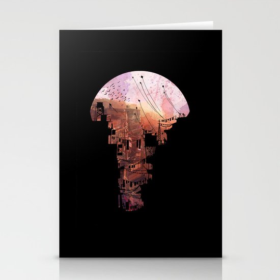 Secret Streets Stationery Cards