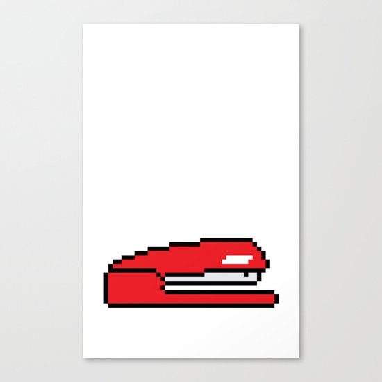 Pixel Space Canvas Print