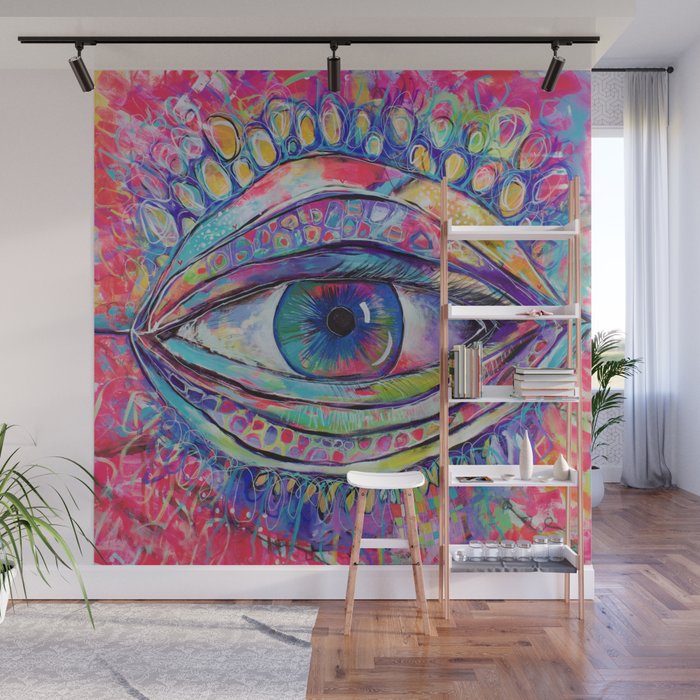 Eye Wall Mural