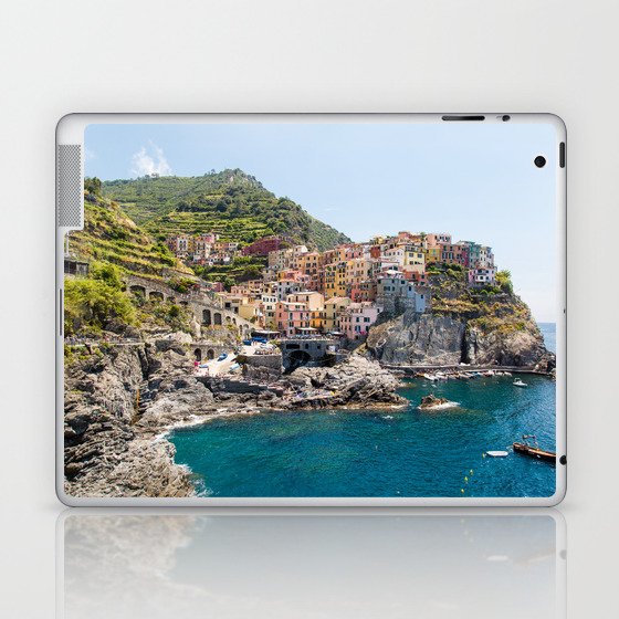 Manarola is one of the most beautiful islands of Cinque Terre Laptop & iPad Skin