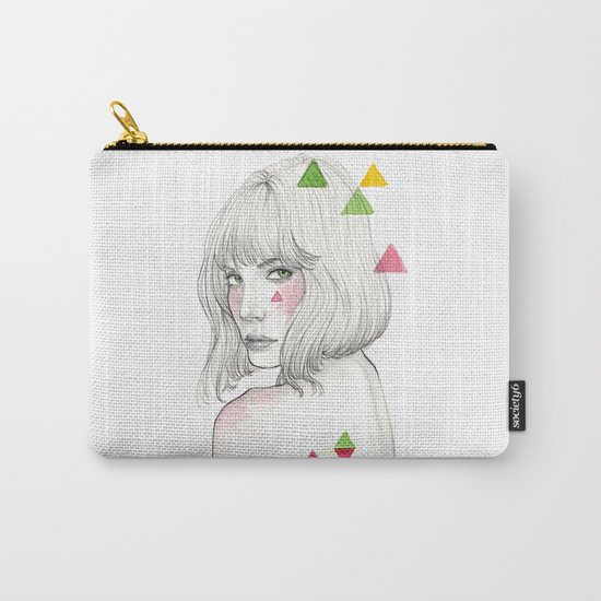 Color geometry Carry-All Pouch
