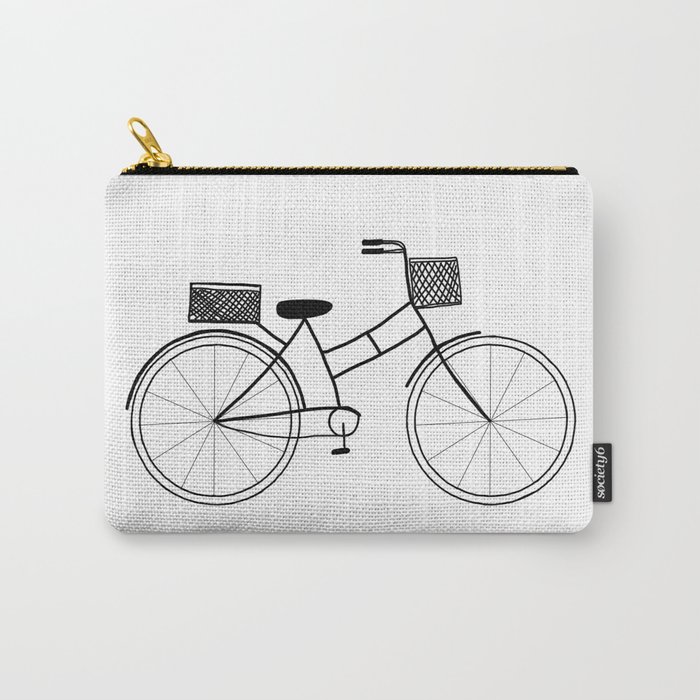 Bike Drawing Carry-All Pouch