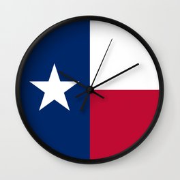 State flag of Texas Wall Clock