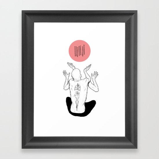 Pre-prayer/Repeat Offender Framed Art Print