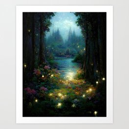 Entrance to Willowood Art Print