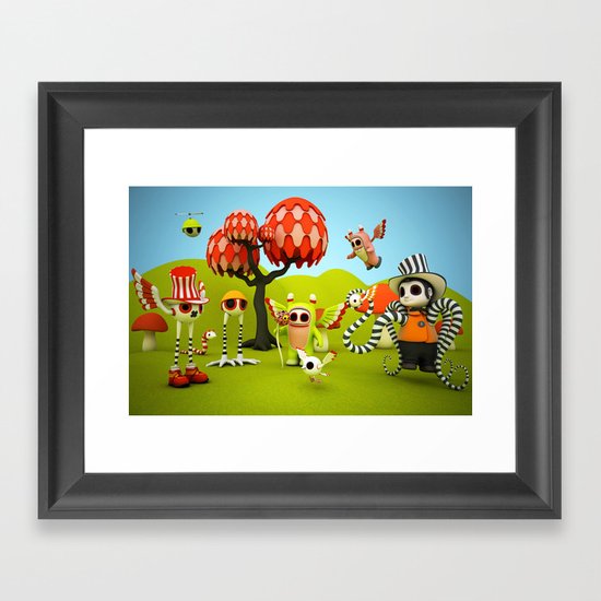 The Gathering Framed Art Print