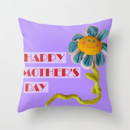 Happy mother's day Throw Pillow