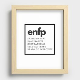 ENFP Recessed Framed Print