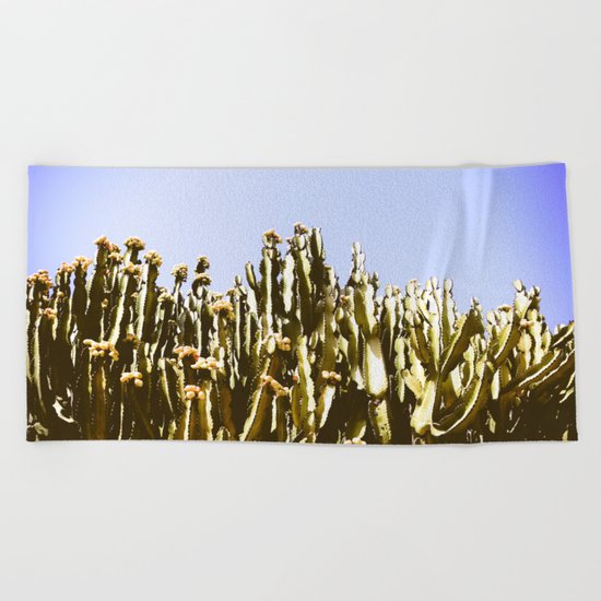 Sticky Cacti Beach Towel
