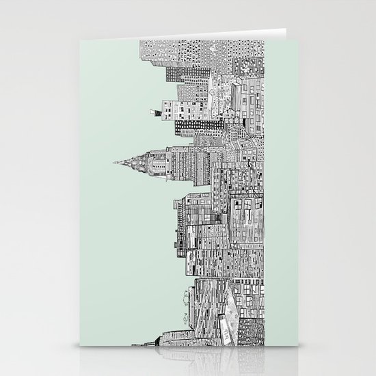 New York vintage Stationery Cards