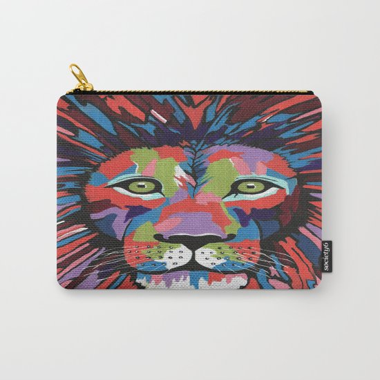 Flamboyant Lion Carry-All Pouch