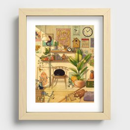 Afternoon Sun Recessed Framed Print