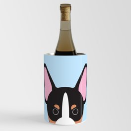 Miniature fox terrier foxie Wine Chiller