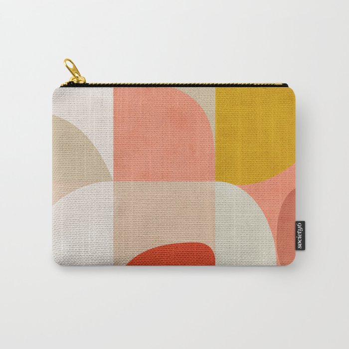Shapes abstract pastel II Carry-All Pouch