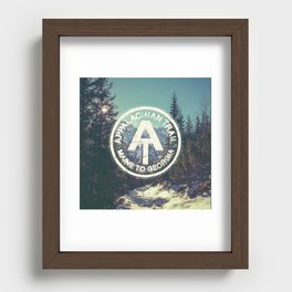 Appalachian Trail Outdoor Hiking | Art Print  Recessed Framed Print