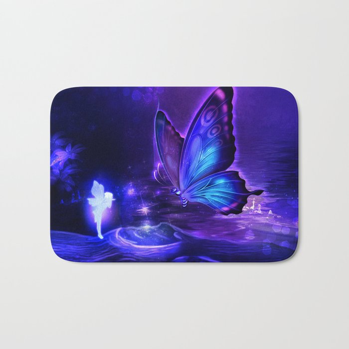 Pixie Butterfly Bath Mat