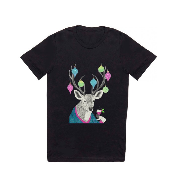 Mr. Deer gets festive  T Shirt