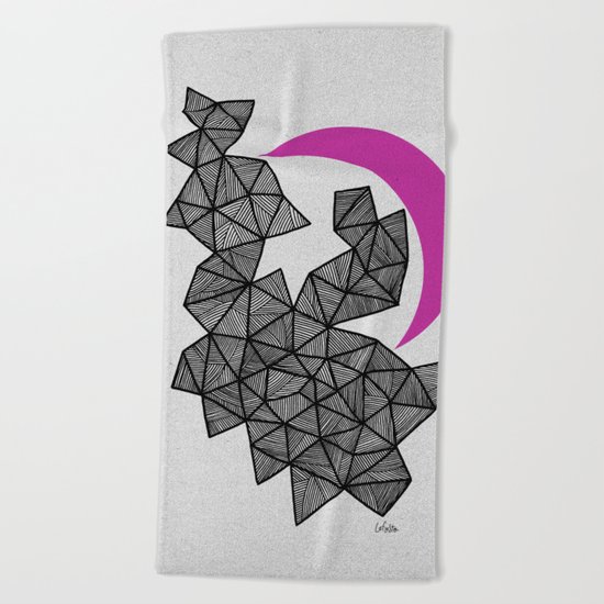 - i want you - Beach Towel