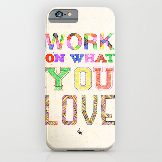 Life & Love iPhone & iPod Case