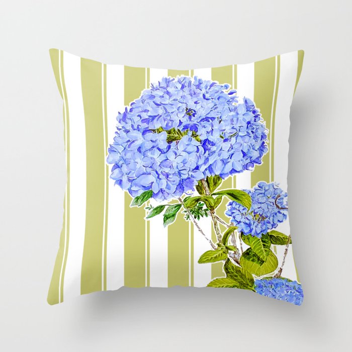 Hydrangea throw pillows store