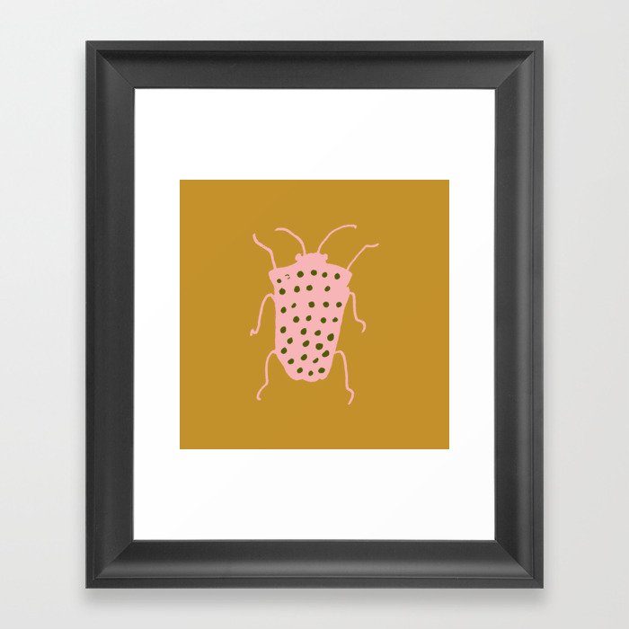 arthropod mustard Framed Art Print
