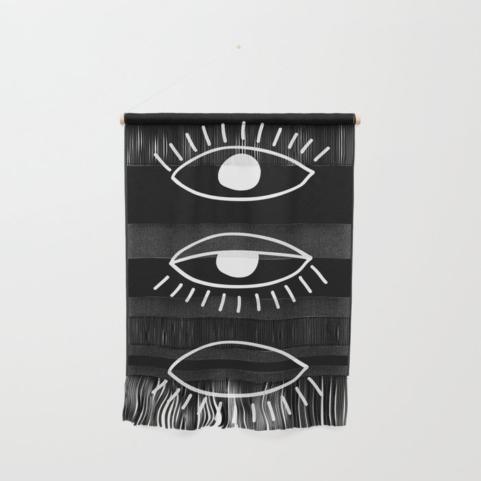 Evil Eye Drawing Wall Hanging