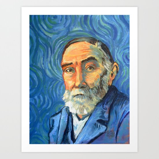 Gottlob Frege Art Print