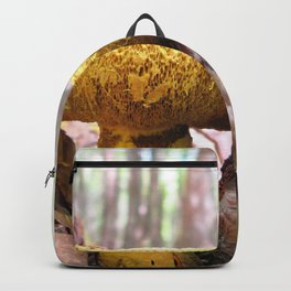 Watercolor Fungus, Zeller's Bolette 01, Kejimkujik, Nova Scotia, Canada Backpack