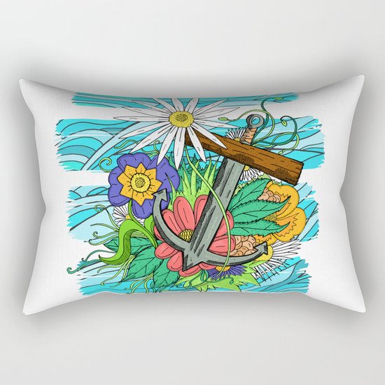 Nature's Anchor Rectangular Pillow