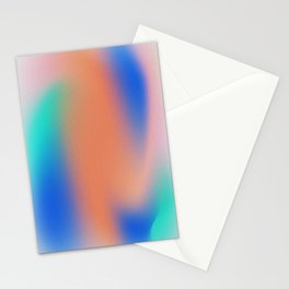 Color Gradient #5 Stationery Card