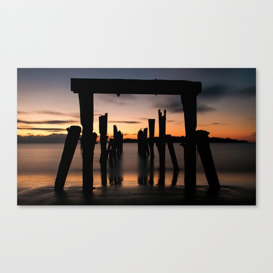 Passage Sunset Canvas Print