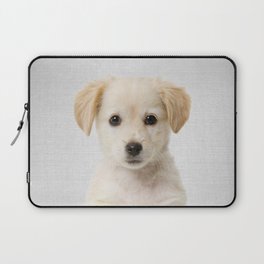 Golden Retriever Puppy - Colorful Laptop Sleeve