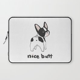 Nice Butt Frenchie (dark) Laptop Sleeve