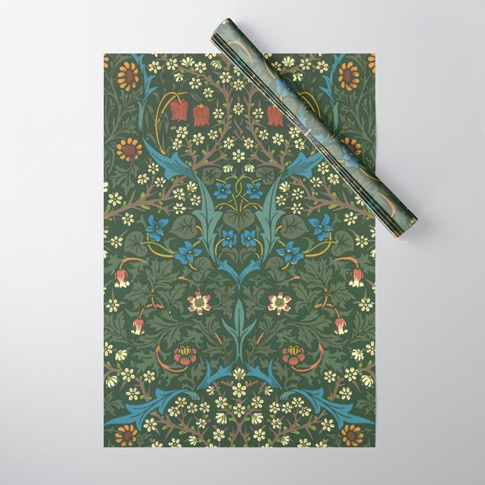 William Morris "Blackthorn" 1. Wrapping Paper