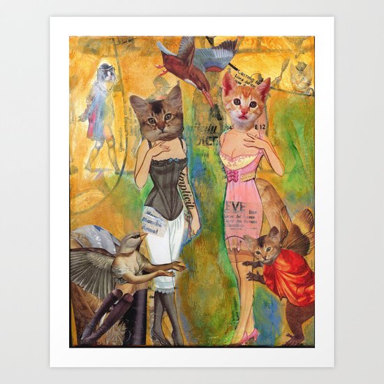 Our Exquisite New Corsets Art Print