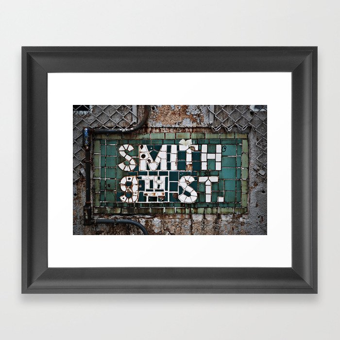 Smith & 9th Framed Art Print