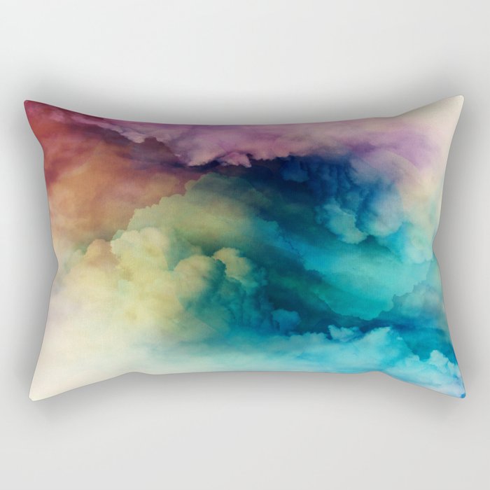 Rainbow Dreams Rectangular Pillow