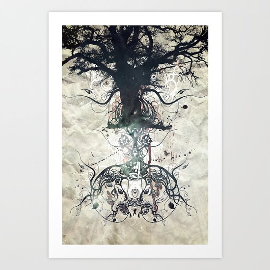 Triad Art Print