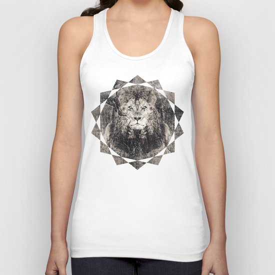 Lion Stone Unisex Tank Top
