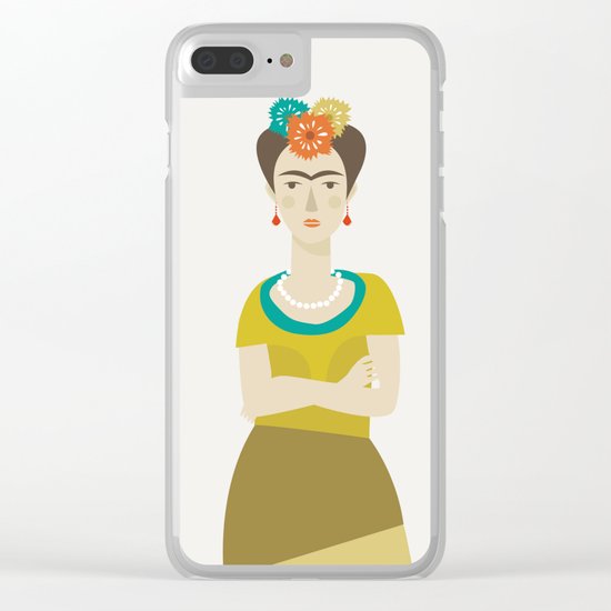Frida Clear iPhone Case